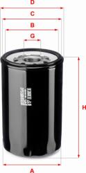 Sofima Filtru ulei Sofima S 3292 R - compatibil Man - Sofima-S 3292 R (SOFIMAS3292R)