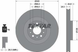 Textar Frana disc Disc frana Textar 92237603 (TEXTAR92237603)