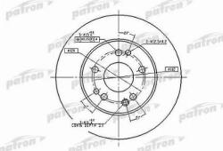 ATE Frana disc Disc frana ATE 24.0112-0117.1 (ATE24011201171)