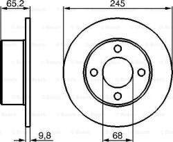 Zimmermann Frana disc Disc frana Zimmermann 100.1212. 50 (ZIMMERMANN100121250)
