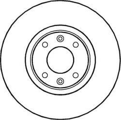 Delphi Frana disc Disc frana Delphi BG4002 (DELPHIBG4002)