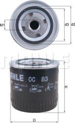 Mahle Filtru ulei Mahle OC 83 - compatibil Seat, Scania, Neoplan - MAHLE-OC 83 (MAHLEOC83)
