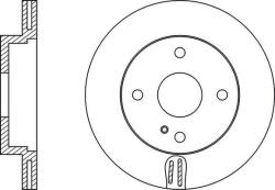 Ferodo Frana disc Disc frana Ferodo DDF497 - compatibil Mazda (FERODODDF497)