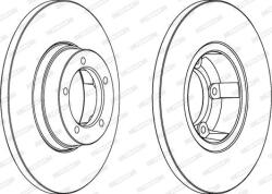 Delphi Frana disc Disc frana Delphi BG2159 - compatibil Daf (DELPHIBG2159)