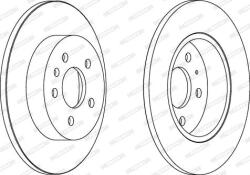 Delphi Frana disc Disc frana Delphi BG3996 - compatibil Audi, Seat (DELPHIBG3996)