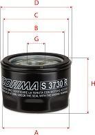 Sofima S 3730 R - Filtru ulei - Sofima-S 3730 R (SOFIMAS3730R)