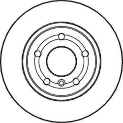ATE Frana disc Disc frana ATE 24.0125-0176.1 (ATE24012501761)