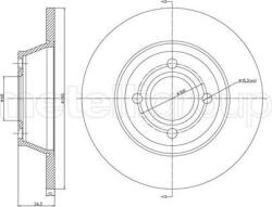 Delphi Frana disc Disc frana Delphi BG2783 - compatibil Audi (DELPHIBG2783)