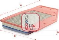 Sofima S 3C73 A - FILTRU AER - compatibil Opel - Sofima-S 3C73 A (SOFIMAS3C73A)