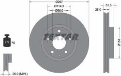 Textar Frana disc Disc frana Textar 92257405 (TEXTAR92257405)