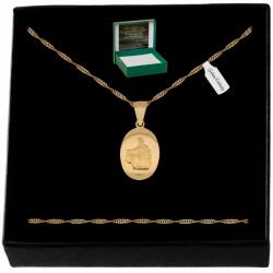 Golden Celebrity Arany Lánc 925 Áldozási Medál