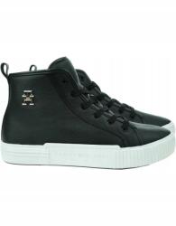 Tommy Hilfiger Vulc Th Leather Sneaker Hi, Size 39, fekete (FW0FW07550.BDS.39)