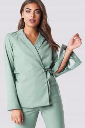 NA-KD Női blézer elegáns zöld blazer 36