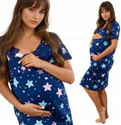 Formommy Hálóing Kismama Pizsama Szülés Szoptatás XXL (Gwiazdki XXL)