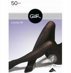 Gatta Loretta Gatta harisnyanadrág 141 Mintás 50DEN Nero 2 S