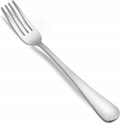  Rozsdamentes acél villák, 24 db-os szett, ezüst (52552)