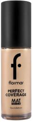 Flormar Perfect Coverage Mat Tch Fdt-303 Clssc Beige Np 308 - FAIR IVORY 30 ml Női