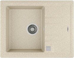 Teka Stone 45 S TG 1B 1D gránit mosogató, homokbézs