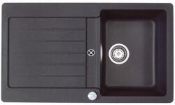 Teka Lugo 45 B TG Metál fekete gránit mosogatótálca