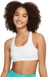 Nike Bustieră Nike Girls Swoosh Sports - white/pure platinum (FJ7161-100)