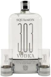 Squadron 303 vodka + 2 pohár (0, 7L / 40%)