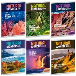 Ars Una A5-ös kockás füzet - Natural Wonders - többféle