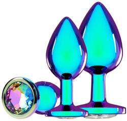 Ouch! Set de dopuri anale Aurora (3 buc)
