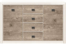 GERBOR KOEN II 009 komód KOM 2D4S fenyő/tölgy karabel