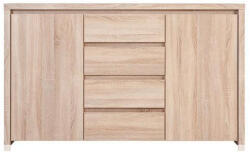 GERBOR KASPIAN komód KOM2D4S sonoma - smartbutor