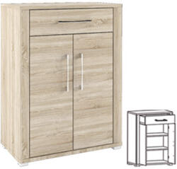 GERBOR Go 003 komód kom2d1s/10/7 sonoma tölgy - smartbutor