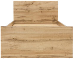 GERBOR ZLATA 012 ágy 90 LOZ/90 tölgy tahoe/fehér - smartbutor