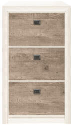 GERBOR KOEN II 023 cipősszekrény BUT3D fenyő/tölgy karabel - smartbutor