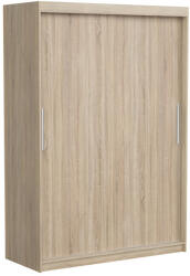 GERBOR Sara 160 cm tolóajtós gardróbszekrény sonoma - smartbutor