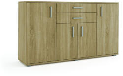 Mindigbútor Malmo 2. komód country grey színben - smartbutor