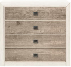 GERBOR KOEN II 008 komód KOM 4S fenyő/tölgy karabel