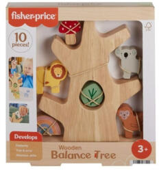 Fisher-Price Fisher-Price: Wood Egyensúlyozó erdőcske fajáték (HXT87)