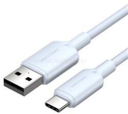 Vention USB-A 2.0/M -> USB-C/M, 1m, (kék), kábel (CTQLF) (CTQLF)