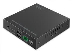 ASSMANN Extensor HDMI cu fibră optică 4K/60Hz cu KVM USB 1.1 prin IP 1G până la 40km/300m/IP 1G - receptor suplimentar pentru DS-55348 (DS-55349)