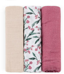 Petite&Mars Moussy Pink Meadow 68x68 cm 3 db