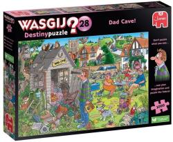 Jumbo 1000 db-os puzzle - Wasgij Destiny 28 - Dad Cave (1110100335) (1110100335)