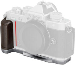 SmallRig 5707 L-Shaped Mount Plate with Wooden Handle for Nikon Z f silver (5707)
