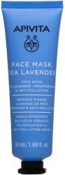 Apivita Hidratáló arcmaszk tengeri levendulával, antioxidáns és környezetszennyezés elleni hatással, 50 ml
