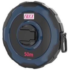 Raxx mérőszalag 50m üvegszálas, kapszulás hbm-l8-5015