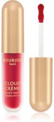 Bourjois Cloud Crème Velvet Matte ruj lichid ultra mat culoare 07 Red-y or Not 3.1 ml