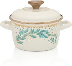 Metalac Oala 1.9l cu capac Green Line Metalac email/16cm/1.9l (360577)