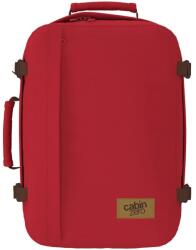 CabinZero Classic utazó hátizsák, 36L, londoni piros (CZ172303)