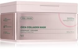 VT Cosmetics Cica Collagen Mask mască textilă nutritivă cu efect de întărire 30 buc Masca de fata
