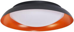 OSRAM Orbis Plate mennyezeti LED lámpa fekete-narancssárga színben, 43 cm (4099854449949)