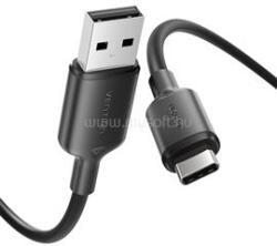 Vention USB-A 2.0/M -> USB-C/M, 2m, (fekete), kábel (CTQBH) (CTQBH)