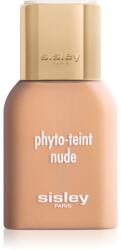 Sisley Phyto-Teint Nude fond de ten iluminator și hidratant pentru un look natural culoare 3W1 Warm Almond 30 ml